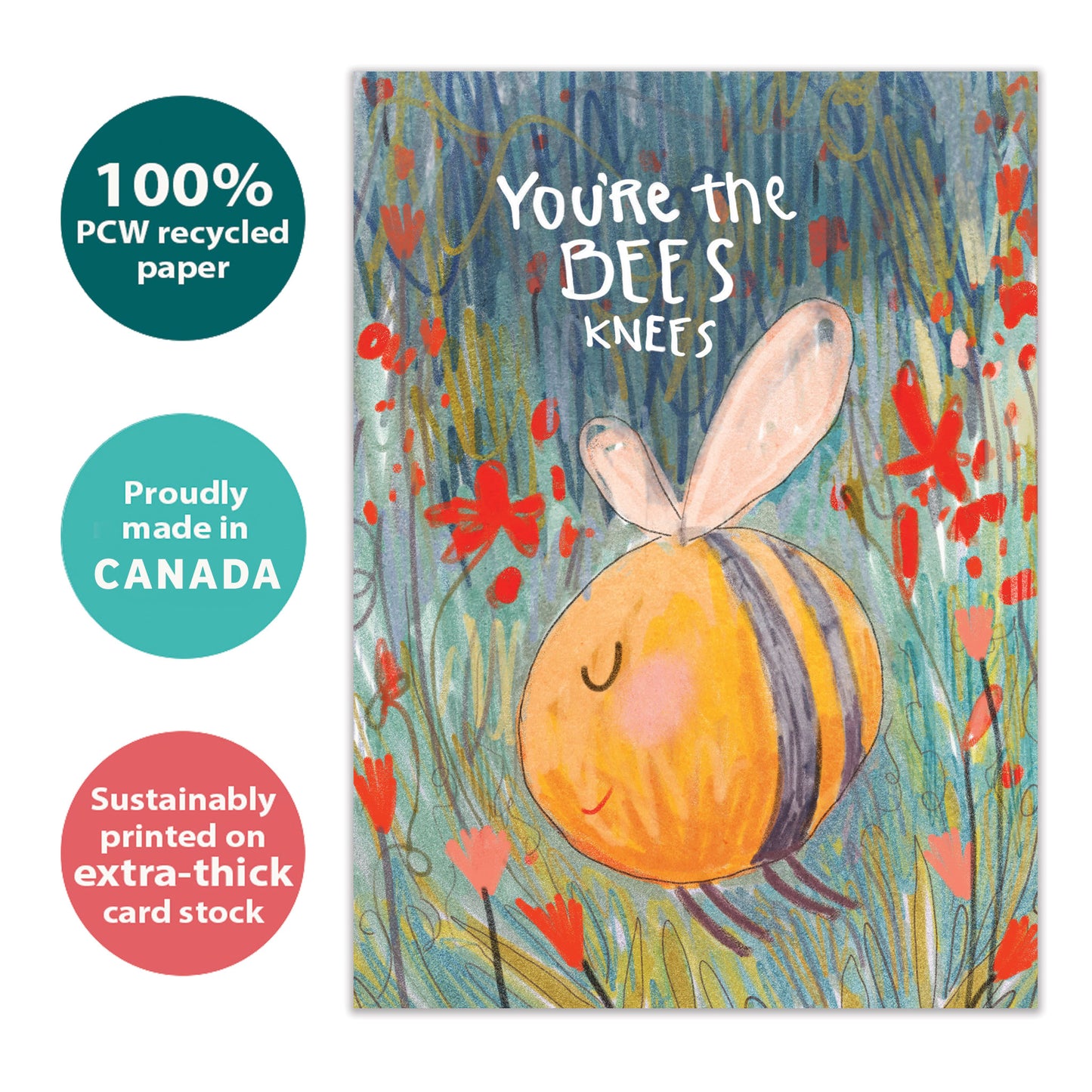 Bees Knees Valentine’s Day Card