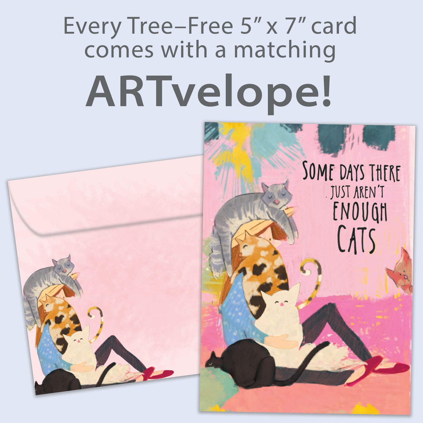 Not Enough Cats Support Card
