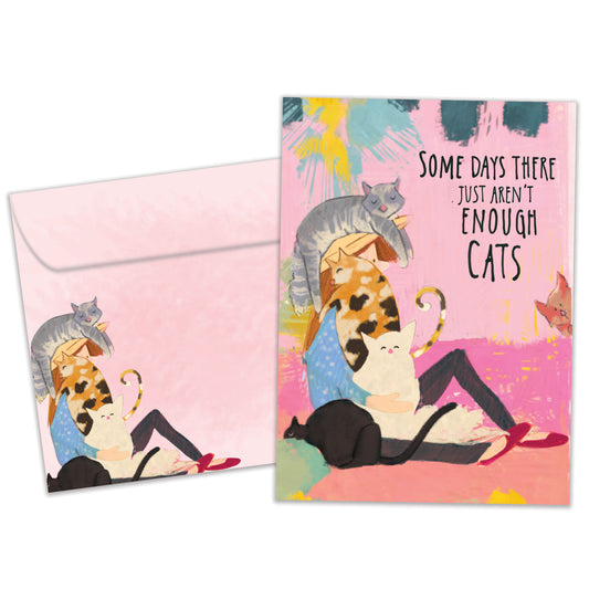 Not Enough Cats Support Card