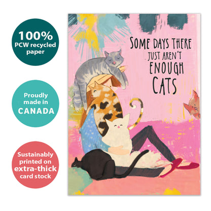Not Enough Cats Support Card