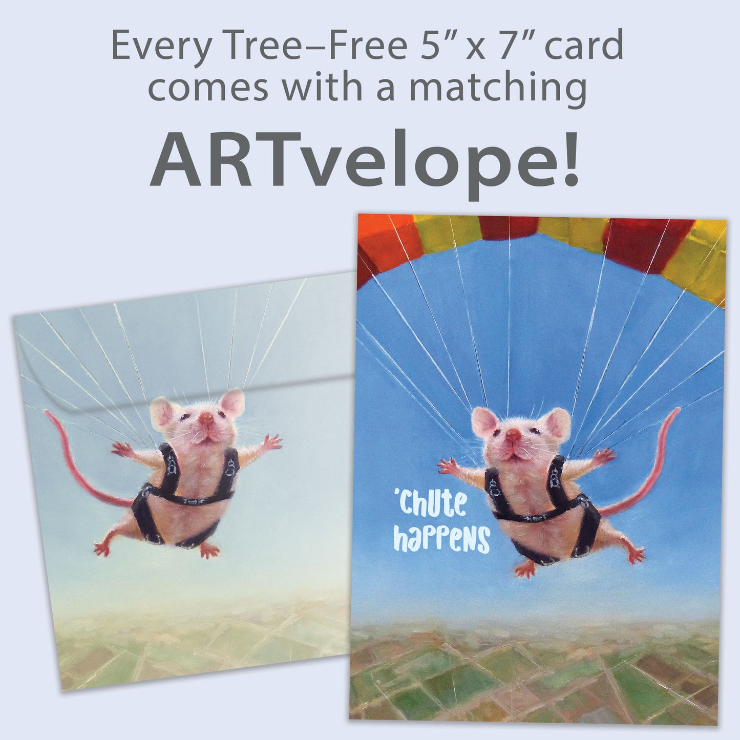 Chute Happens Support Card