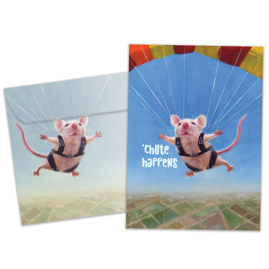 Chute Happens Support Card