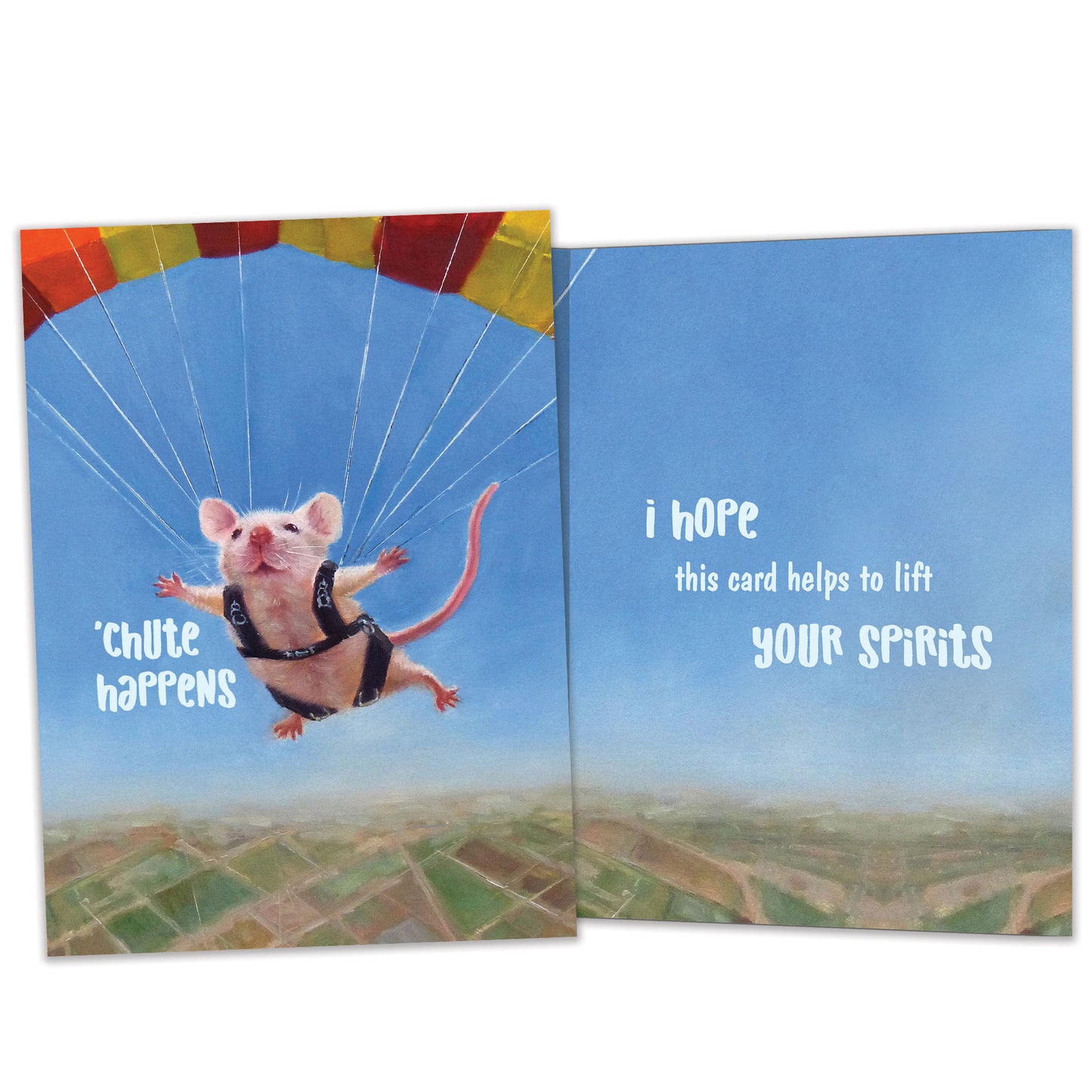 Chute Happens Support Card
