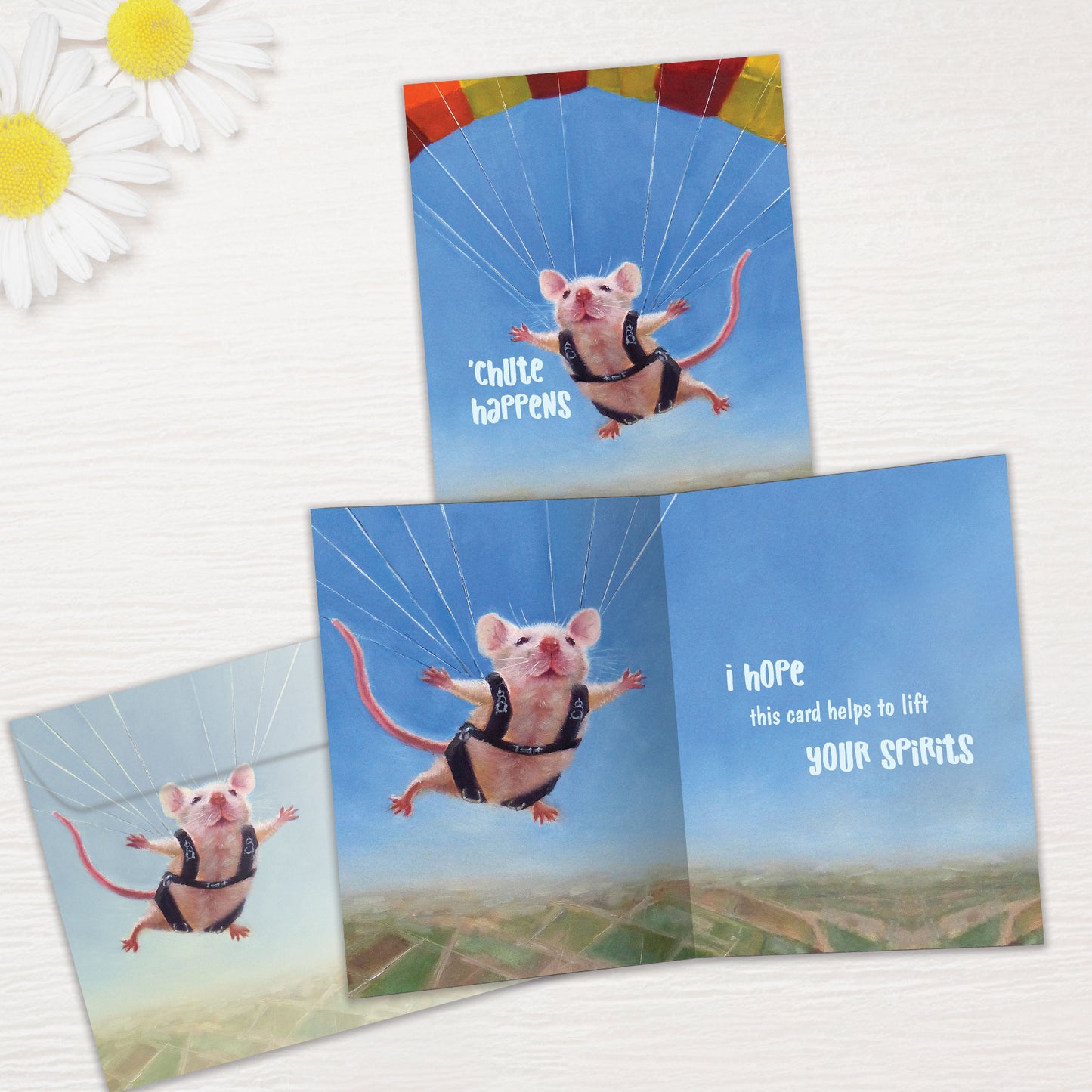 Chute Happens Support Card