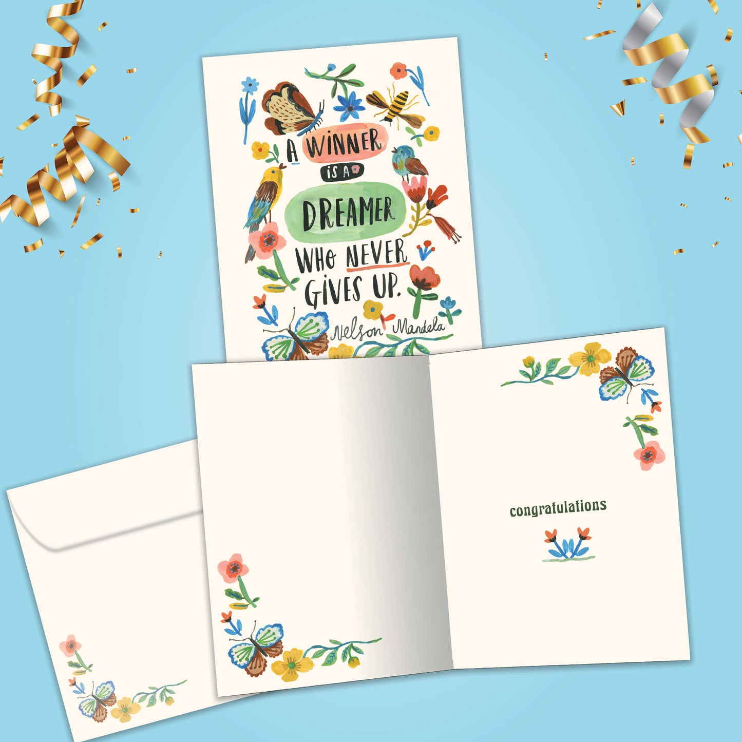 Winner Dreamer Graduation Card