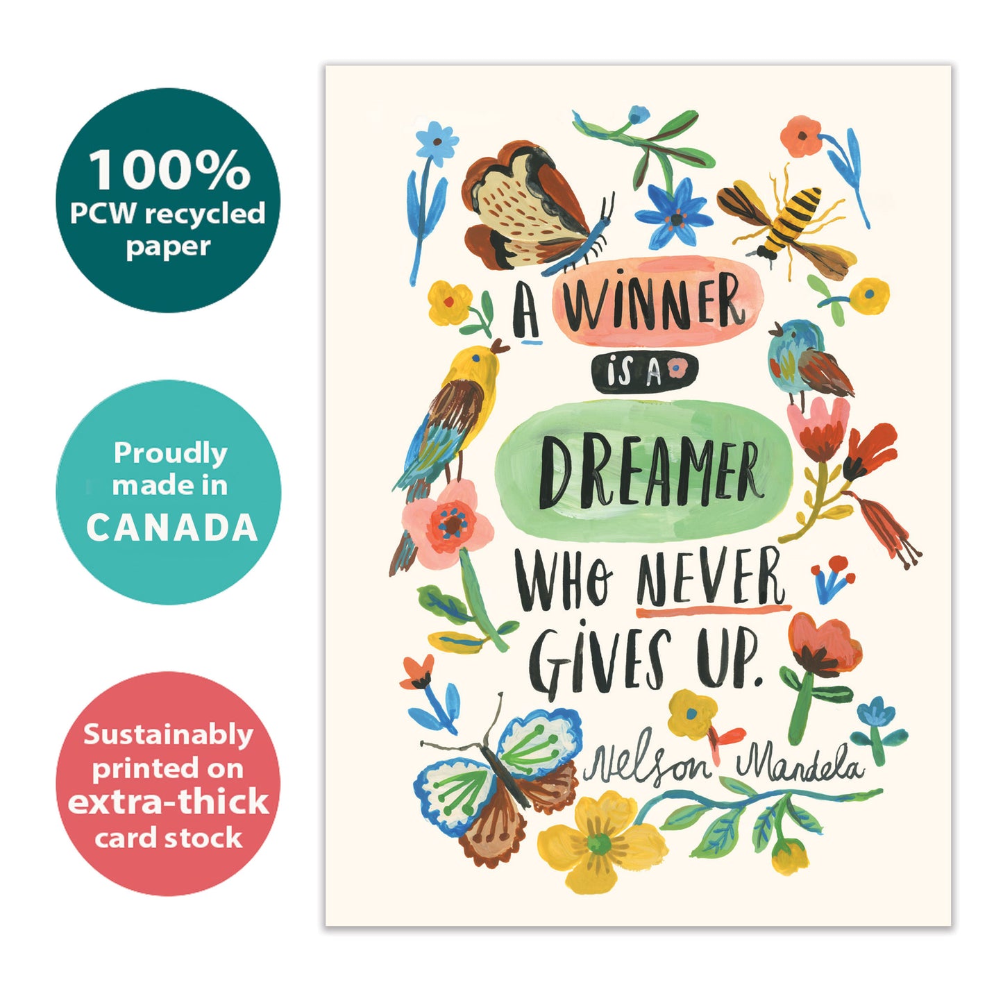 Winner Dreamer Graduation Card