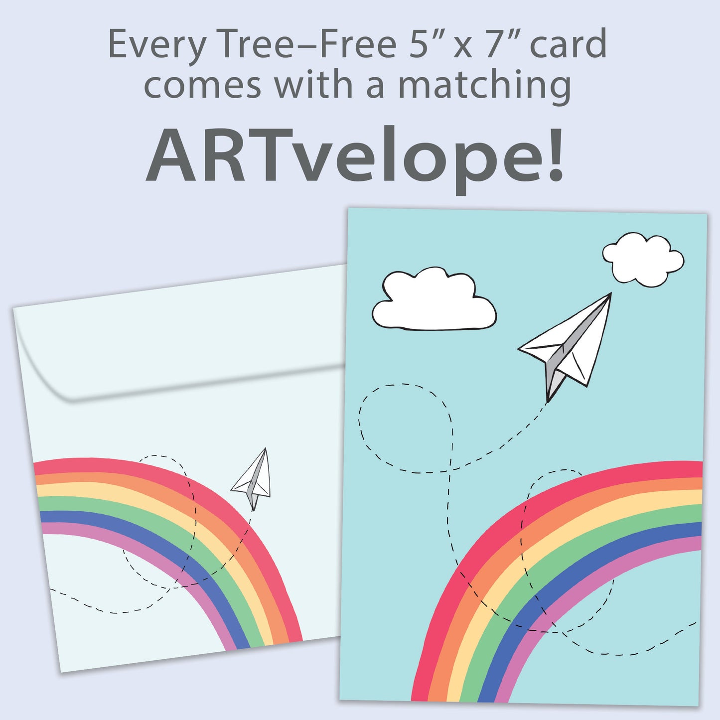 Paper Airplane Graduation Card