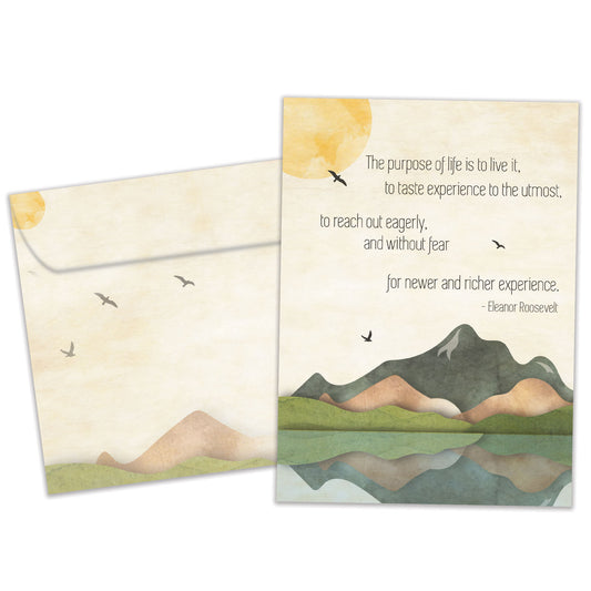 Purpose Of Life Graduation Card