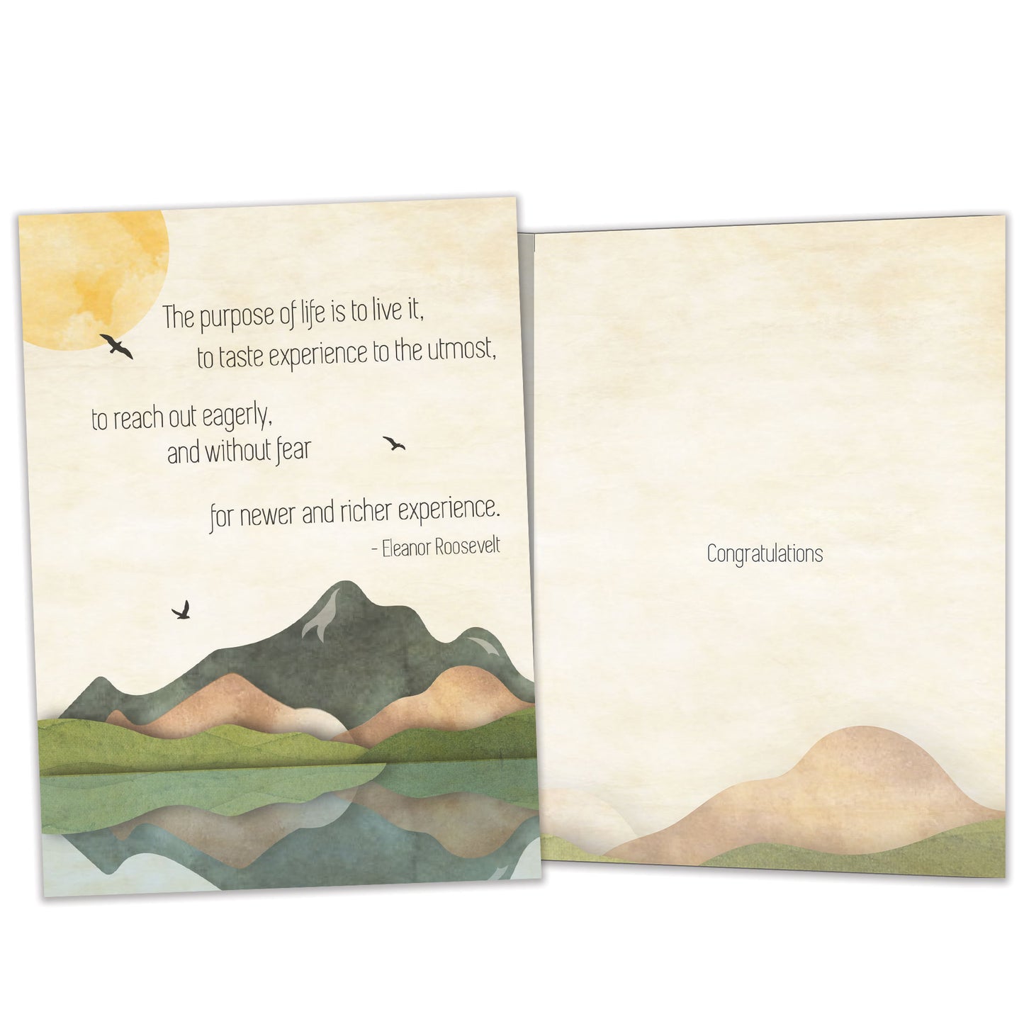 Purpose Of Life Graduation Card