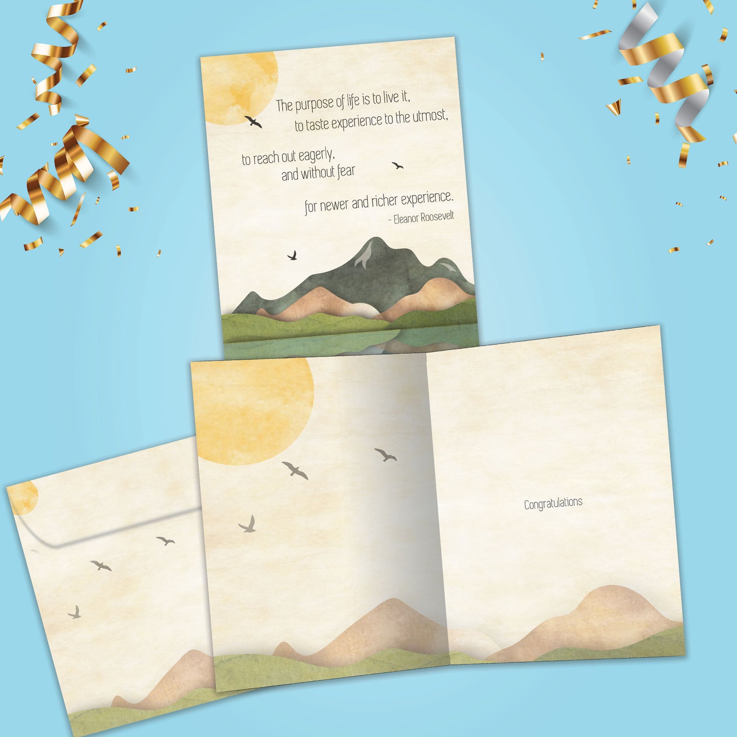 Purpose Of Life Graduation Card