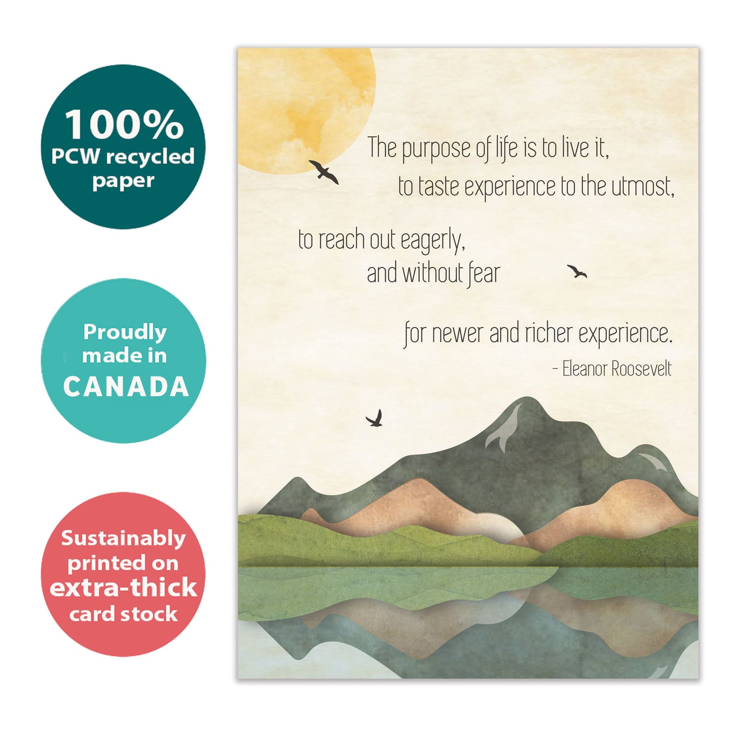 Purpose Of Life Graduation Card