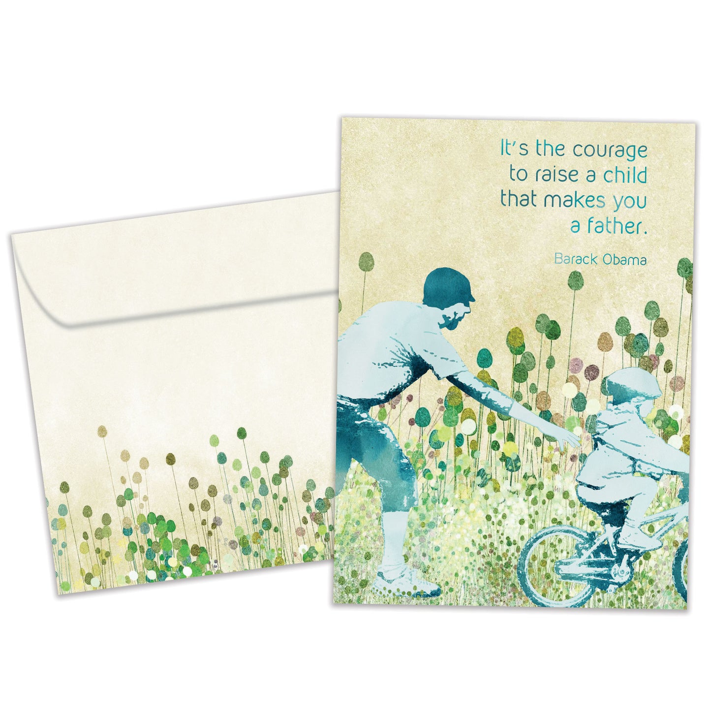 Father Courage Father's Day Card