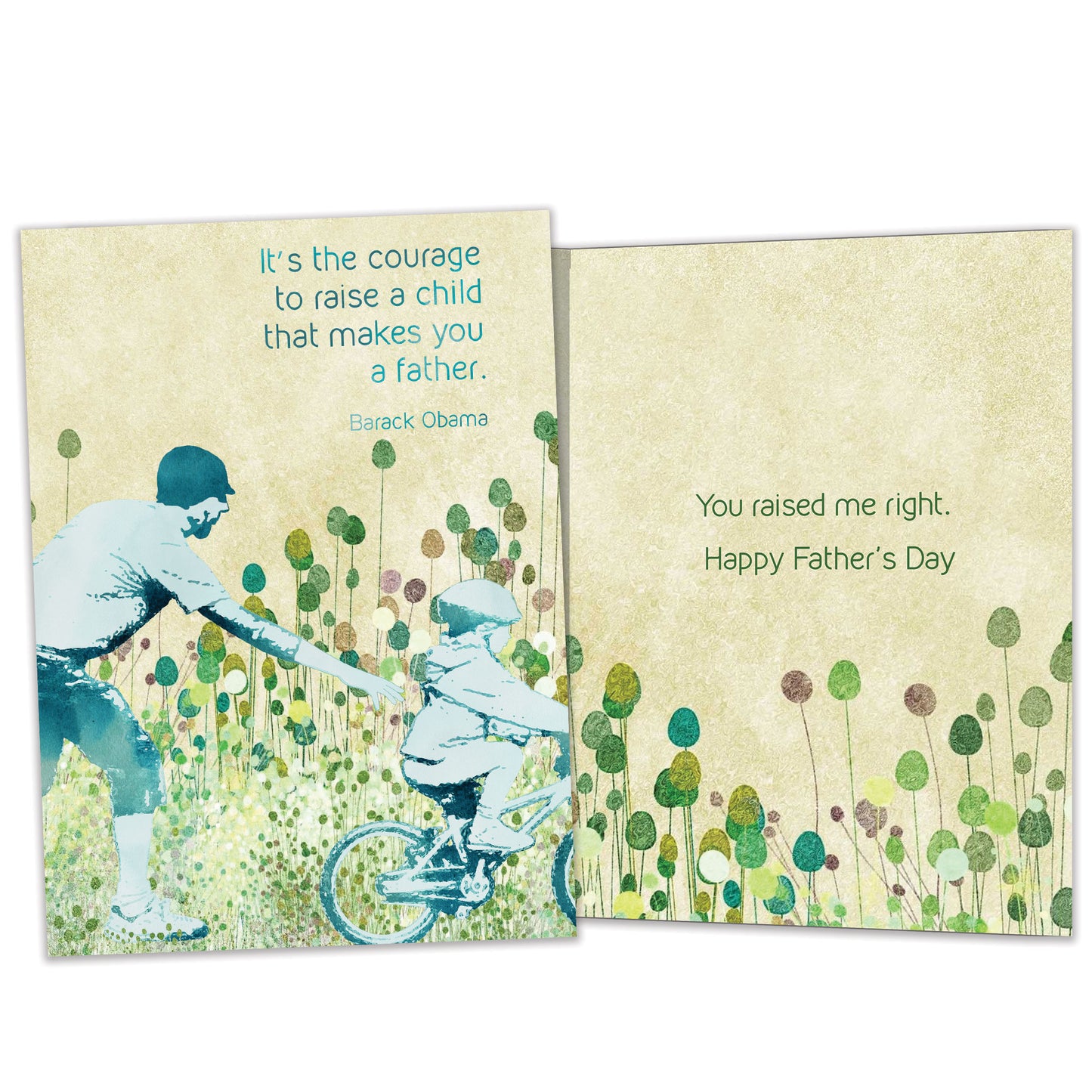 Father Courage Father's Day Card