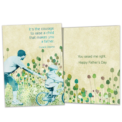 Father Courage Father's Day Card