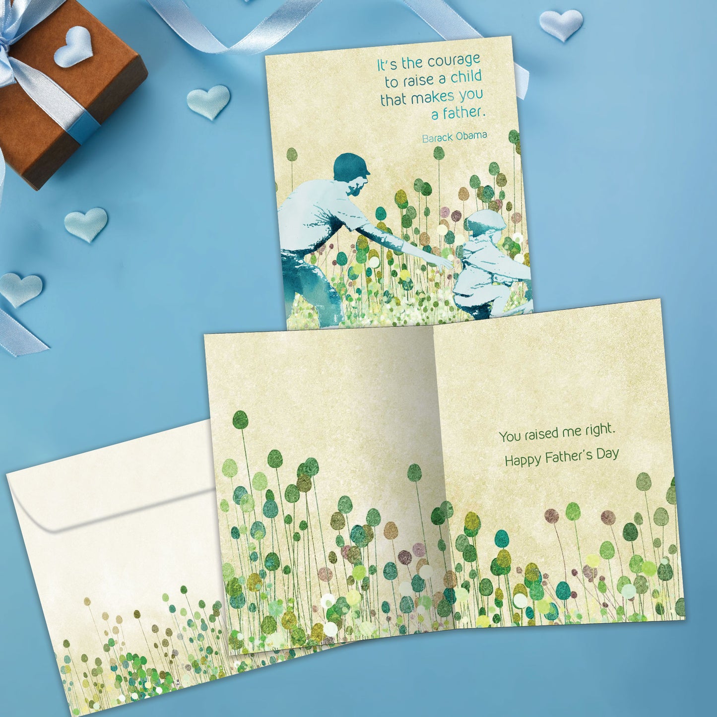 Father Courage Father's Day Card