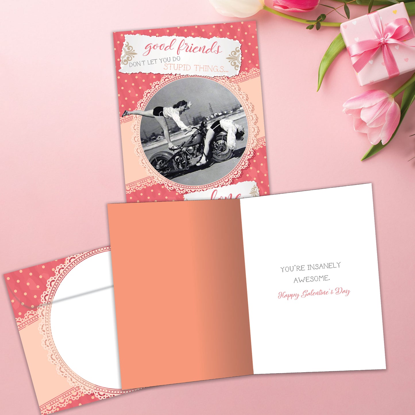 Galentine Valentine’s Day Card