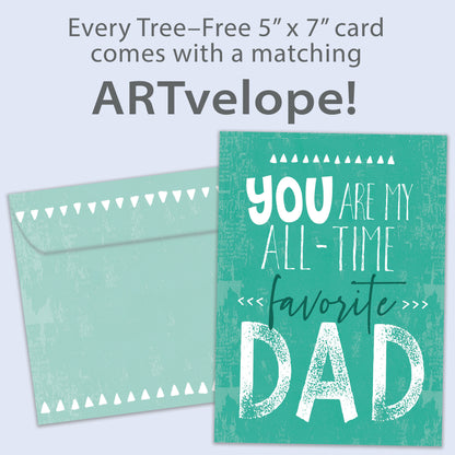 My Favorite Dad Father's Day Card