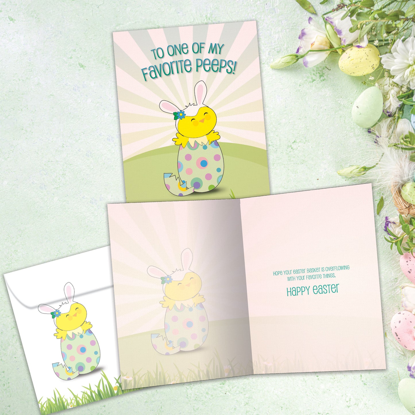 Favorite Peep Easter Card