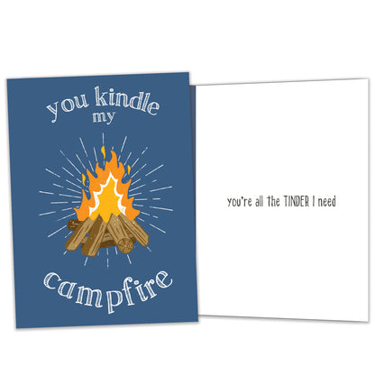 Kindle My Campfire Love Card