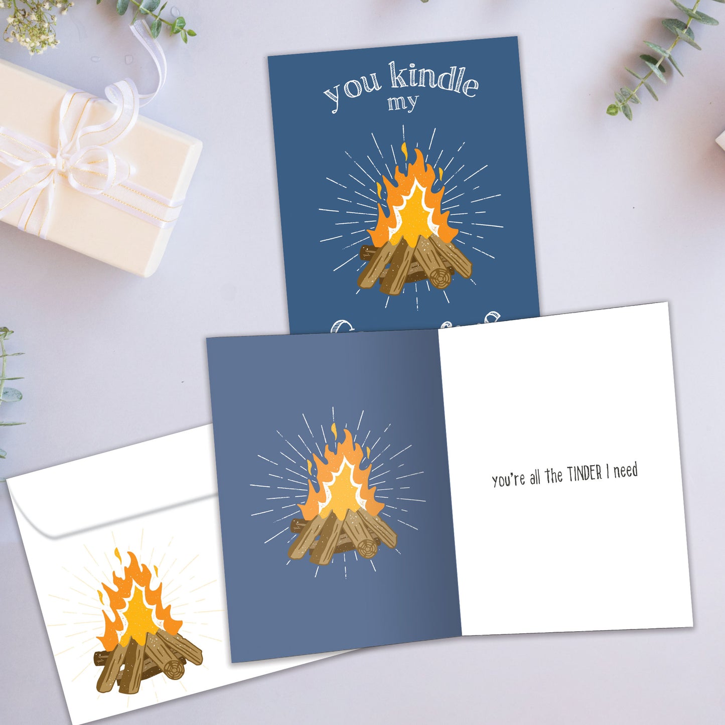 Kindle My Campfire Love Card