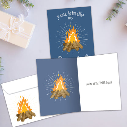 Kindle My Campfire Love Card