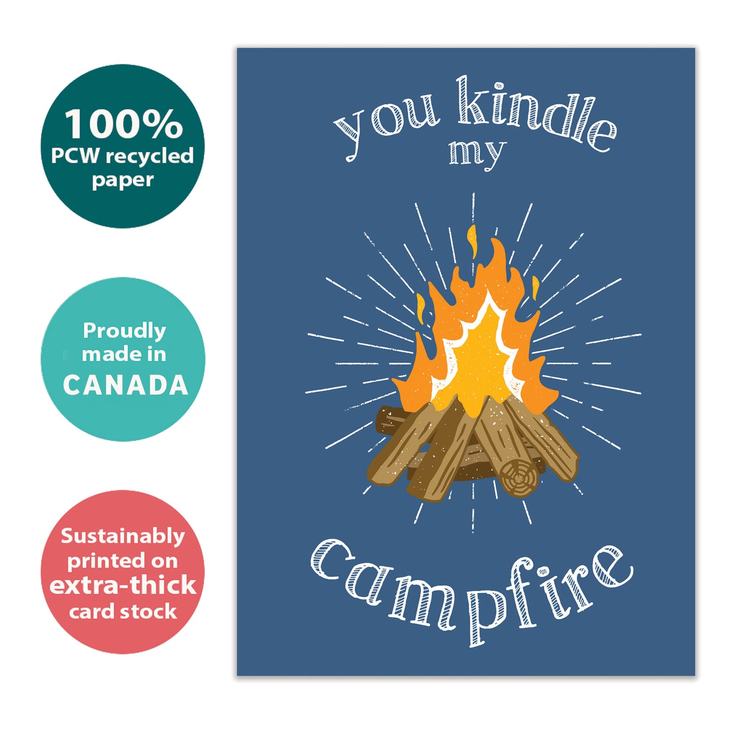 Kindle My Campfire Love Card