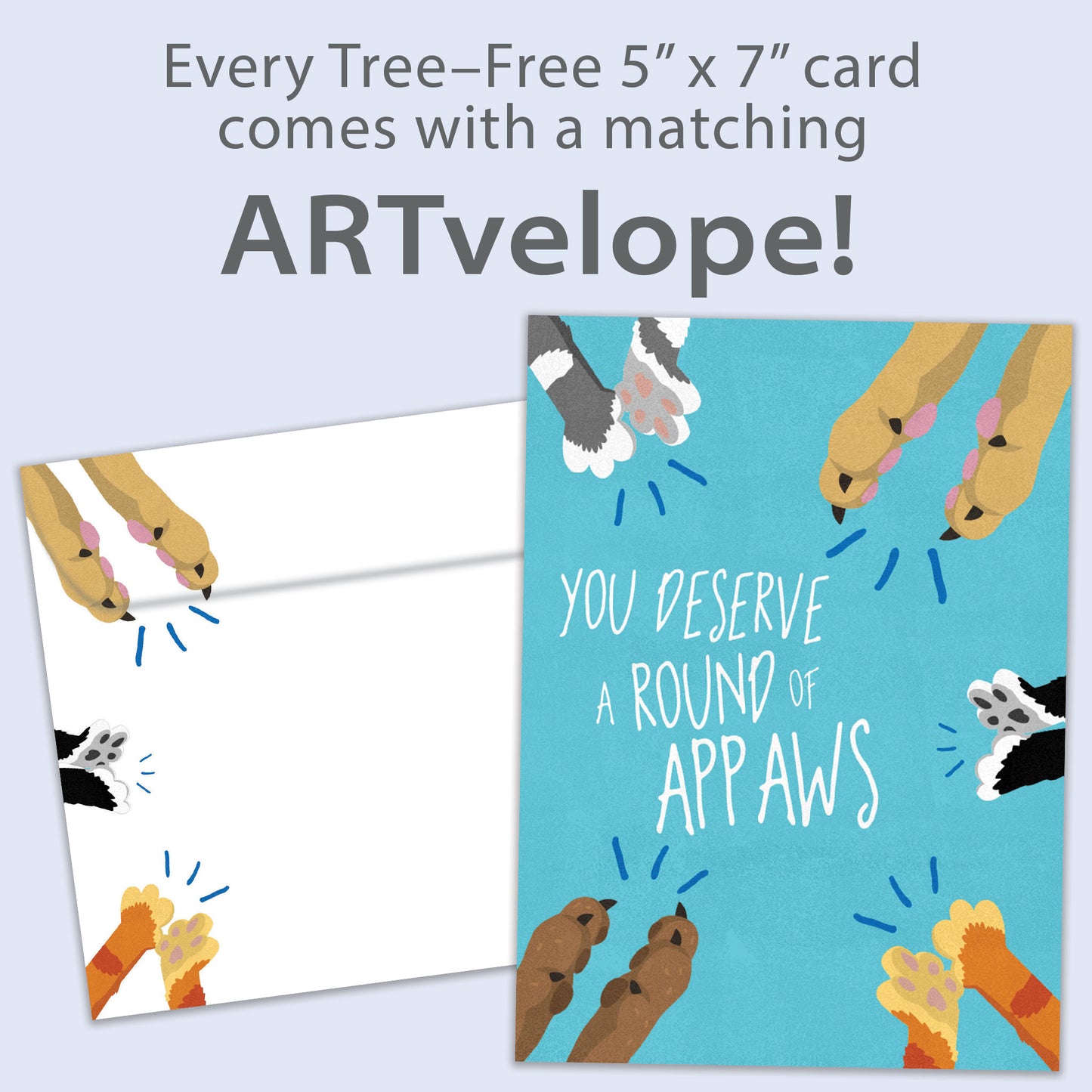 Round Of Appaws Congratulations Card