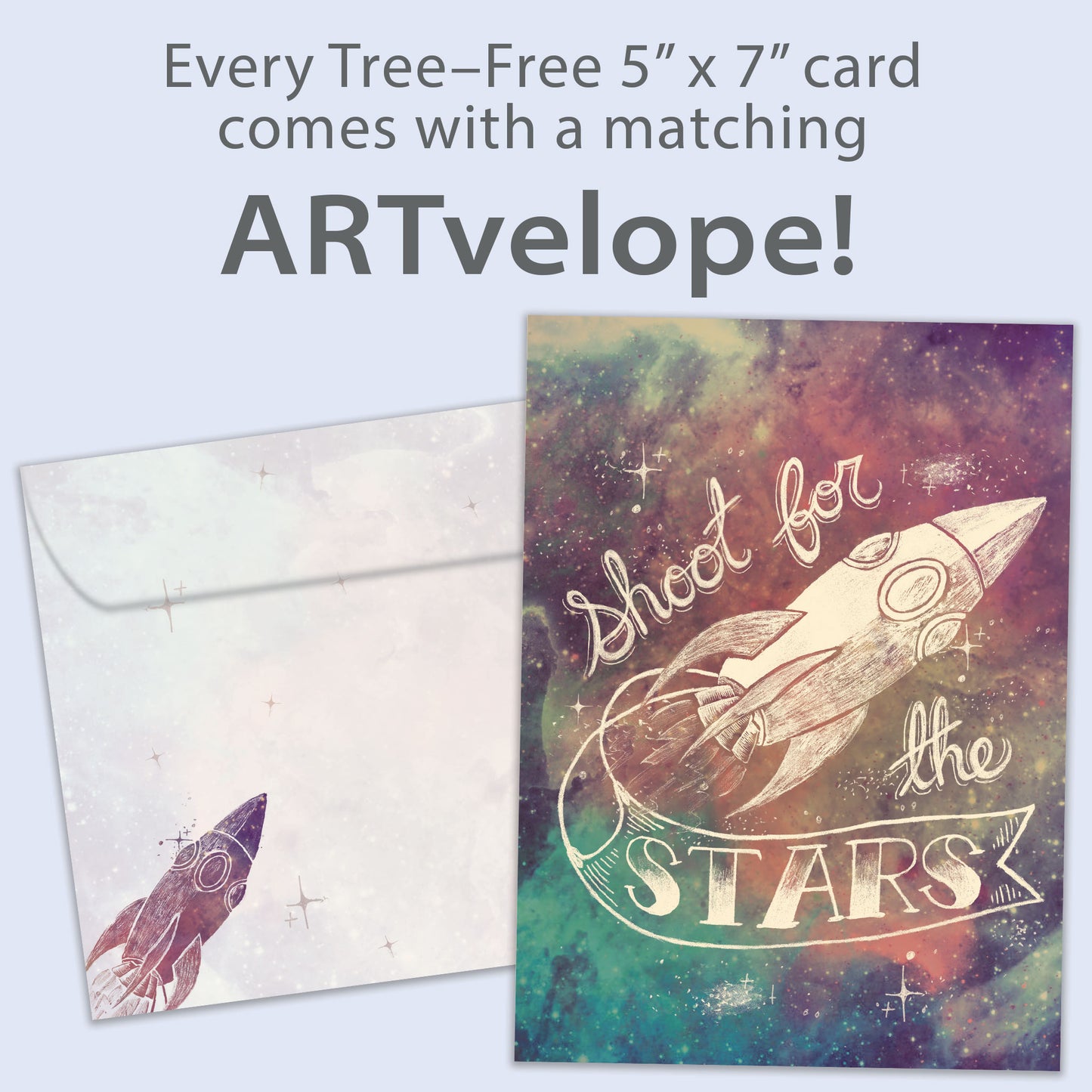 Shoot For The Stars Graduation Card