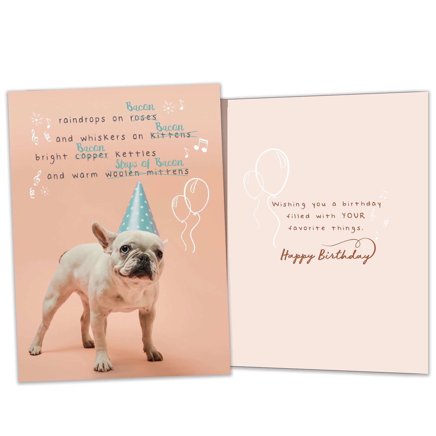 Favorite Things Birthday Card
