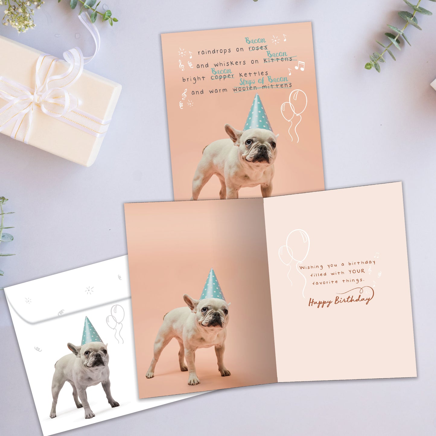 Favorite Things Birthday Card