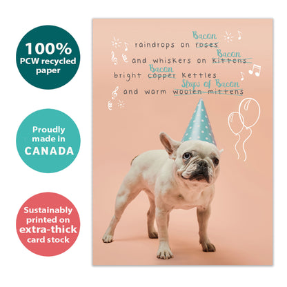 Favorite Things Birthday Card