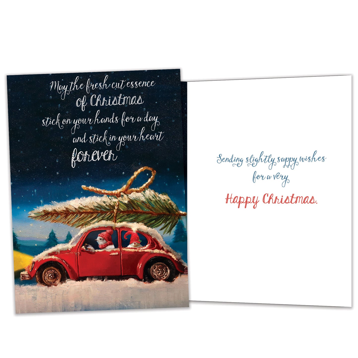 Sappy Christmas Card Christmas Card
