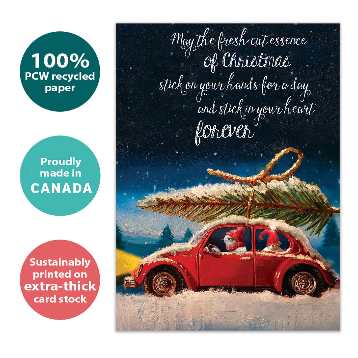 Sappy Christmas Card Christmas Card