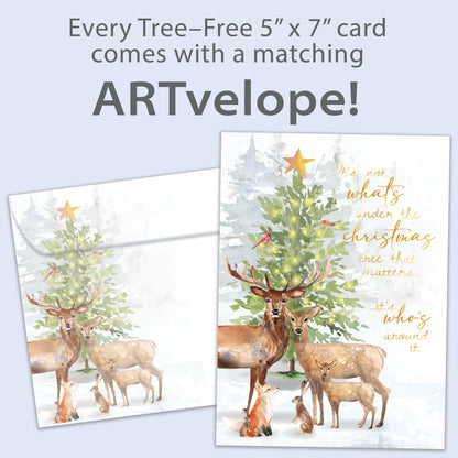 Furry Family Christmas Card