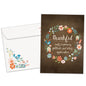 Thankful Wreath Thanksgiving Card