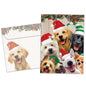Selfie Dog Christmas Christmas Card