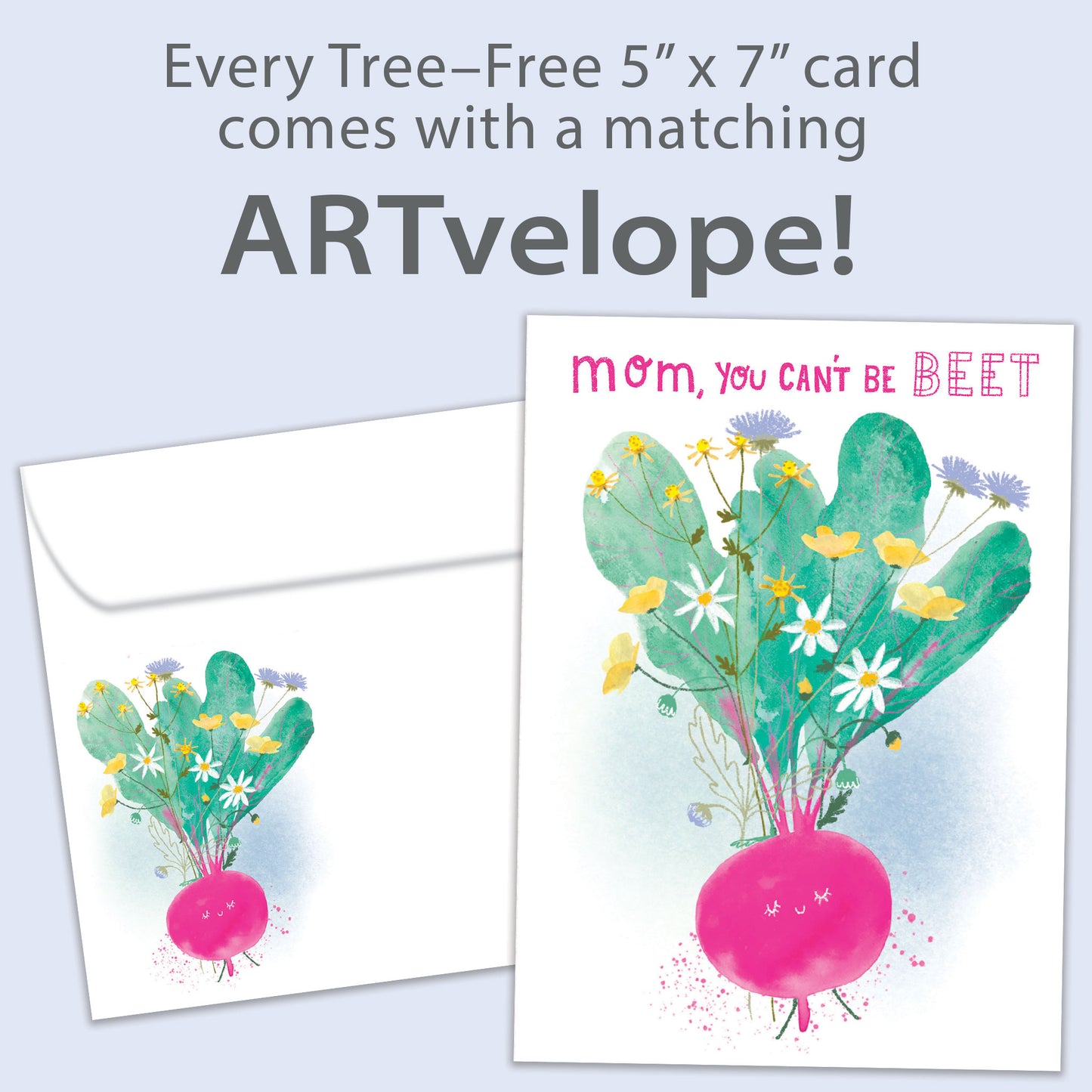Can’t Be Beet Mother’s Day Card