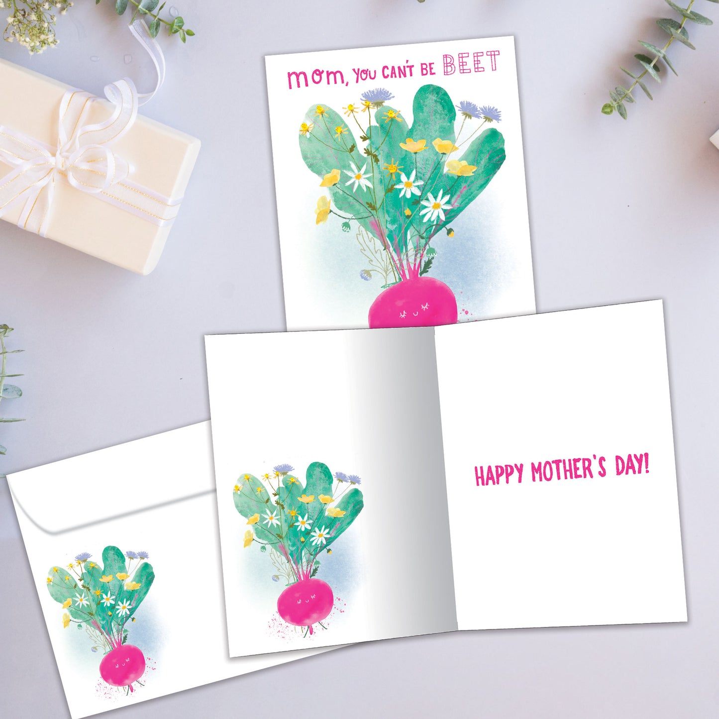 Can’t Be Beet Mother’s Day Card