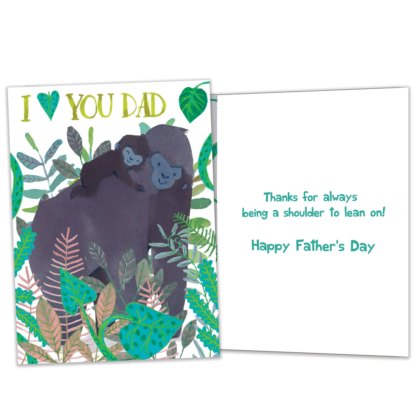 Shoulder To Lean On Father's Day Card