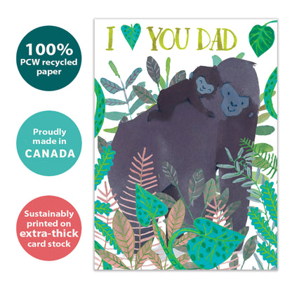 Shoulder To Lean On Father's Day Card