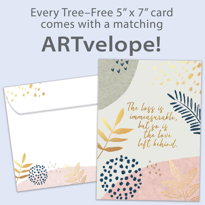 Immeasurable Loss Sympathy Card