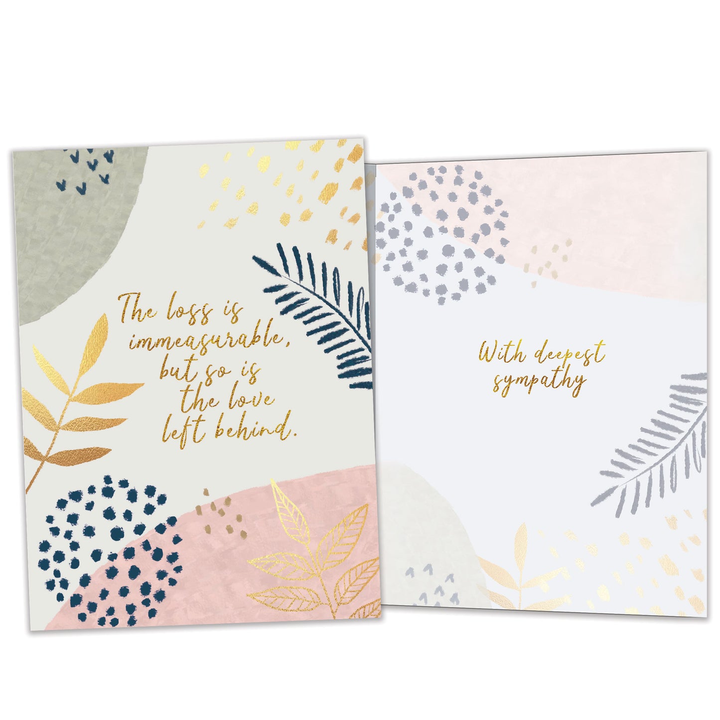 Immeasurable Loss Sympathy Card