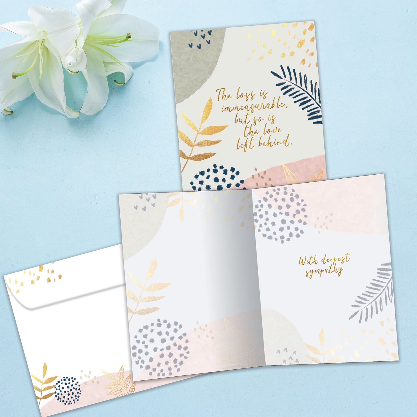 Immeasurable Loss Sympathy Card