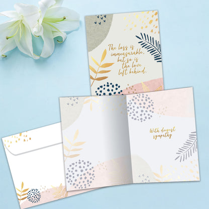Immeasurable Loss Sympathy Card