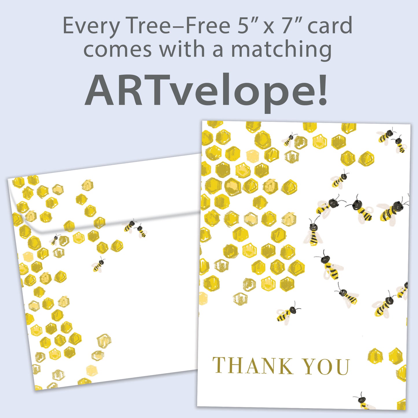 Bee Kind Thank You Card