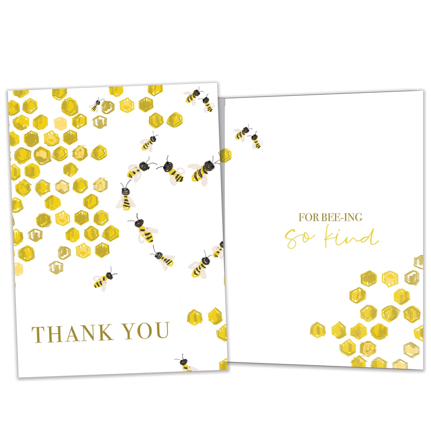 Bee Kind Thank You Card
