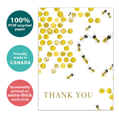 Bee Kind Thank You Card