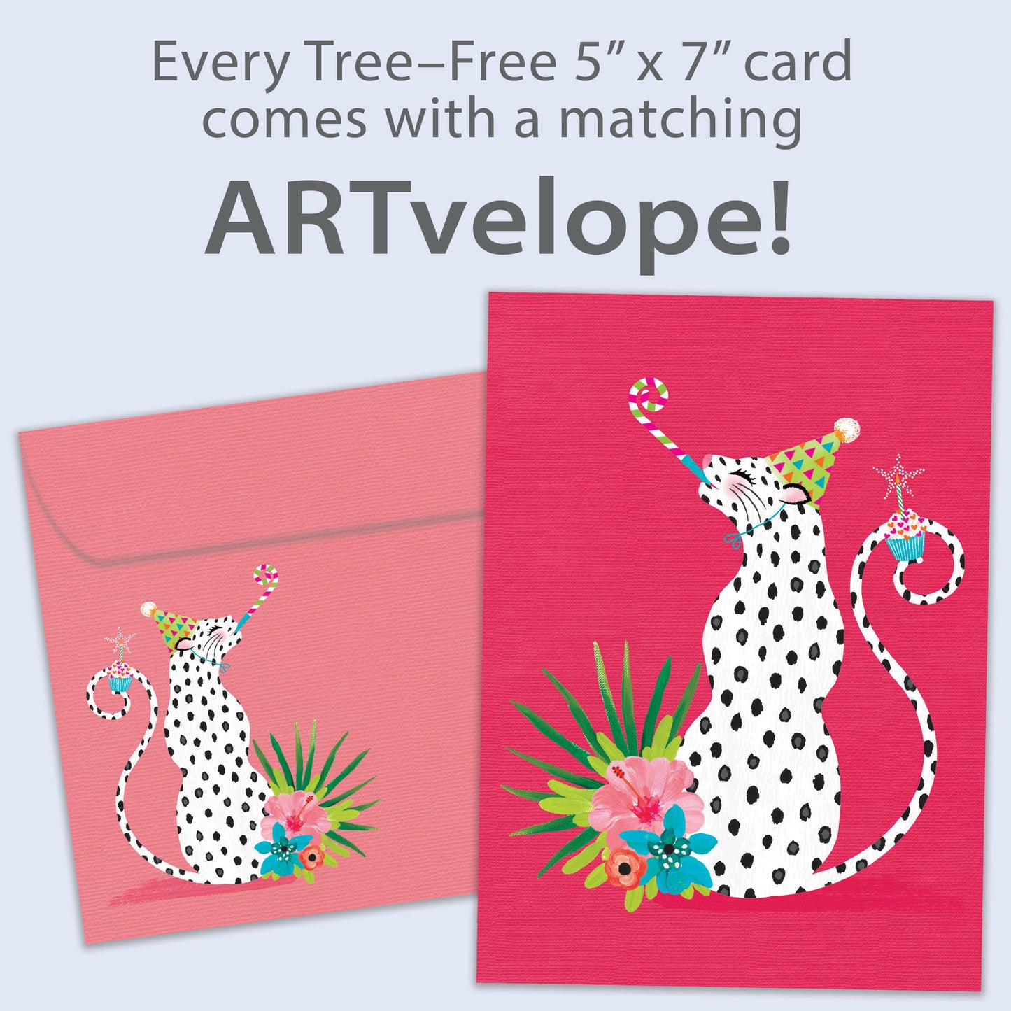 Inner Party Animal Birthday Card