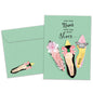 Shoes and Friends Thinking of You Card