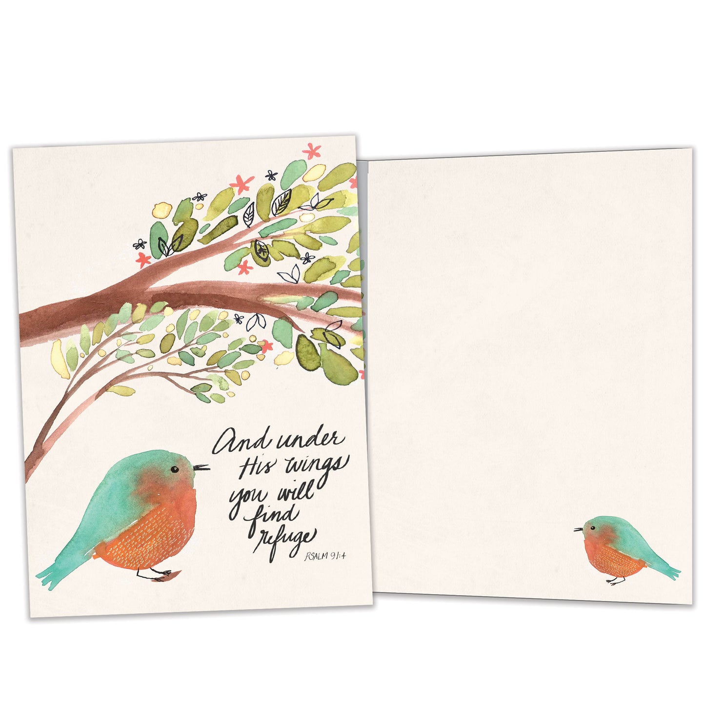 Under His Wings Support Card